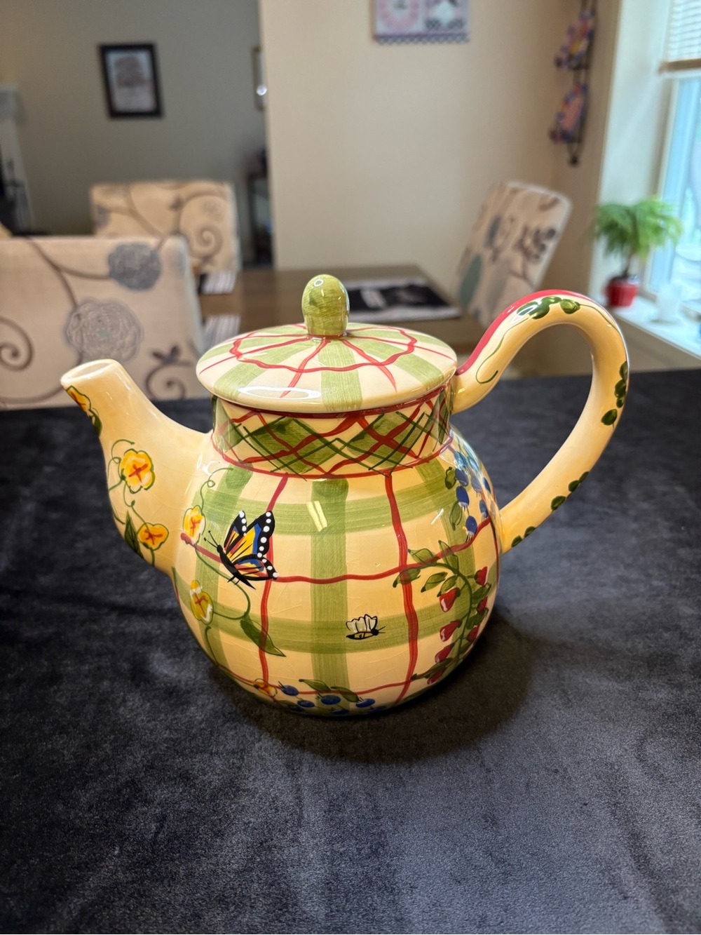 Vintage Flowers, Inc Ballon’s Ceramic Teapot